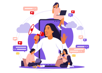 Digital marketing icon